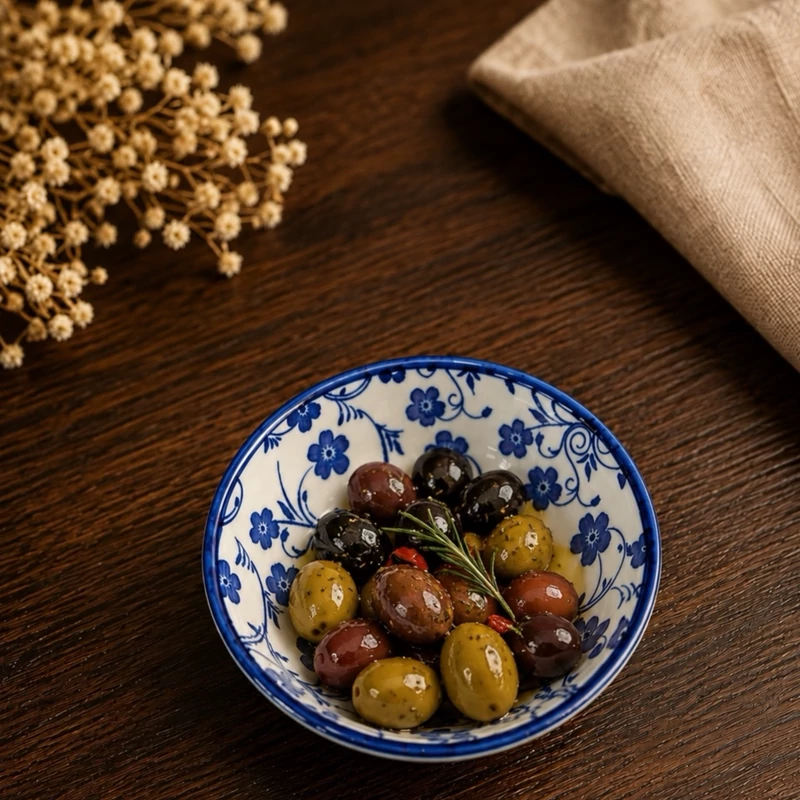 مزه خوری گل آبی دنی هوم