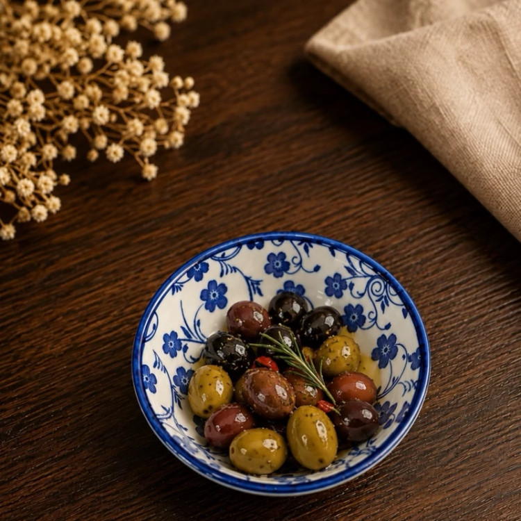 مزه خوری گل آبی دنی هوم
