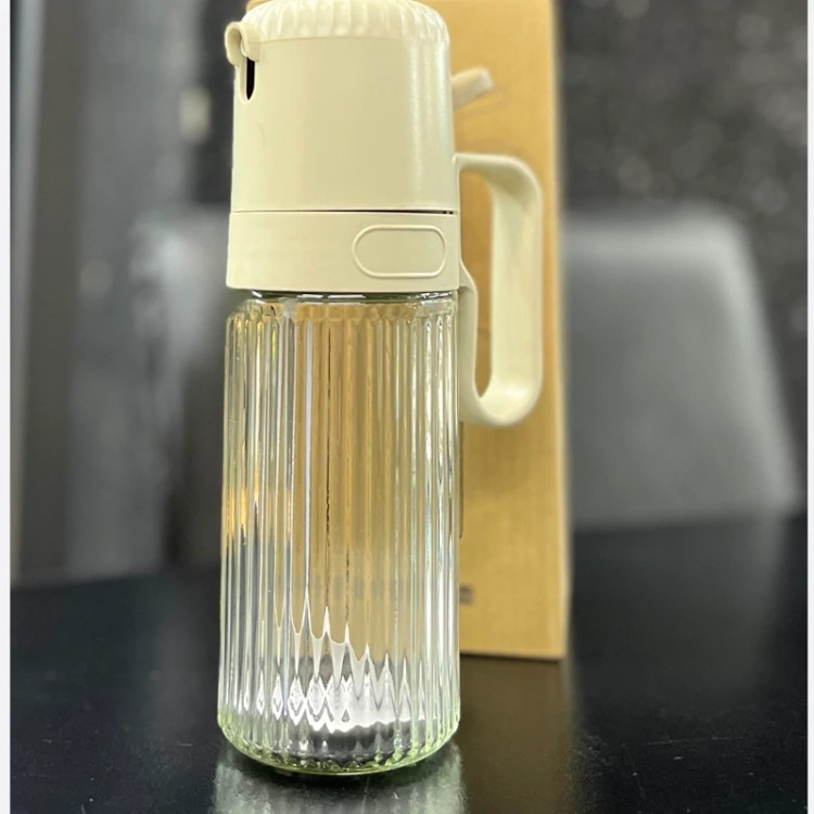 اسپری روغن شیشه ای دسته دار